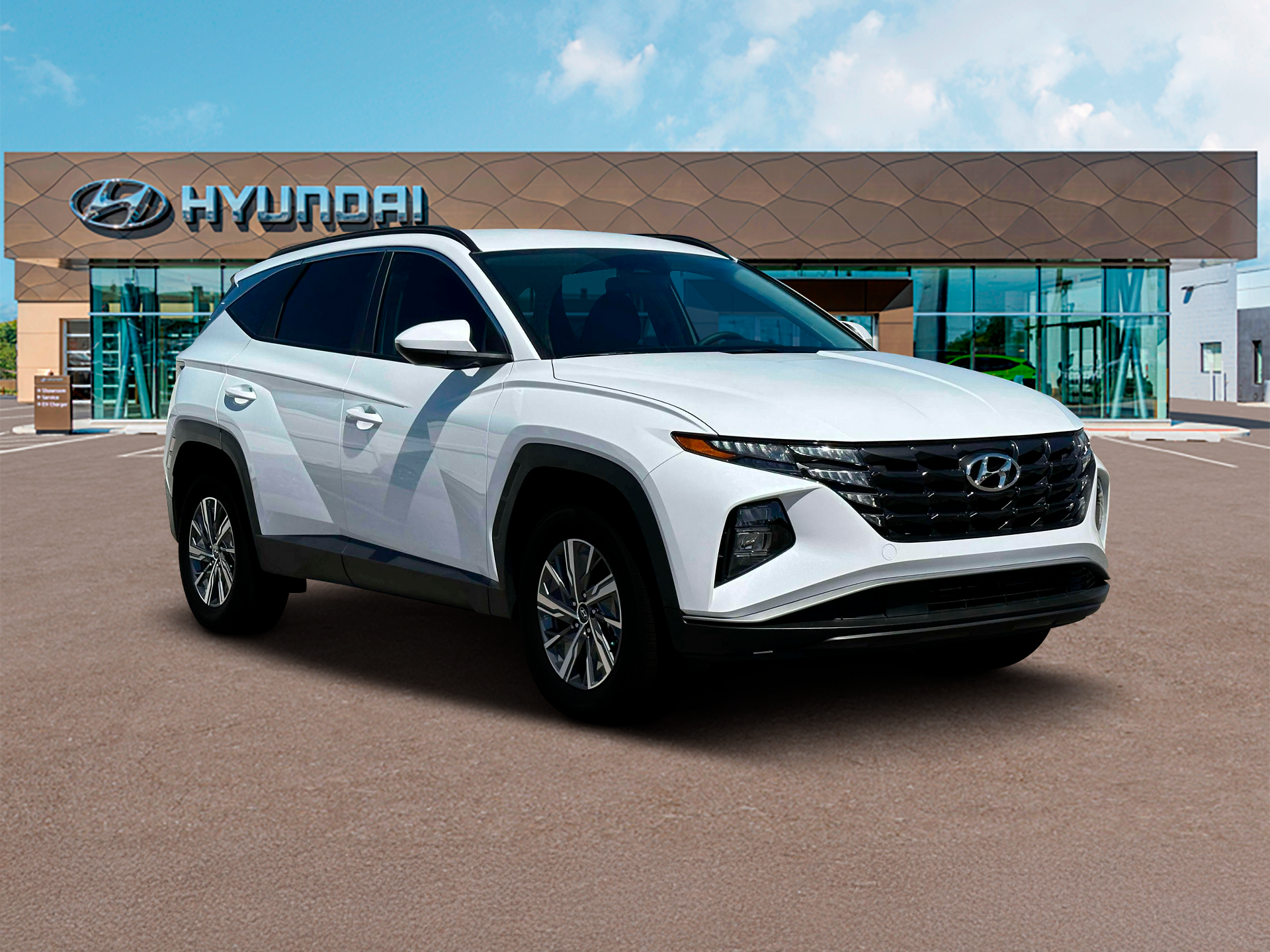 2024 Hyundai TUCSON HYBRID Blue