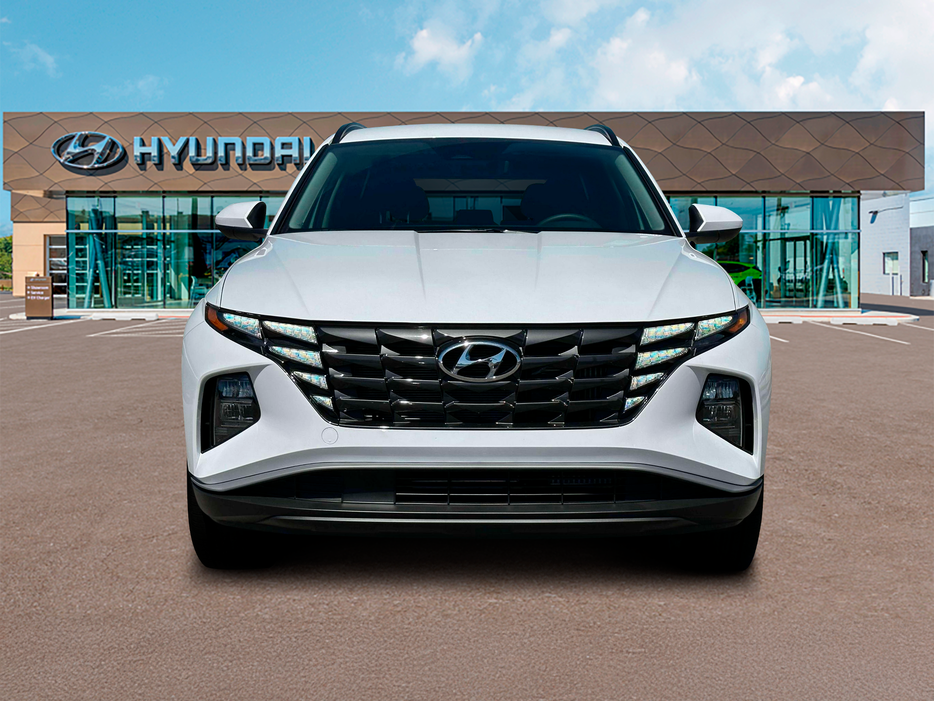 2024 Hyundai TUCSON HYBRID Blue