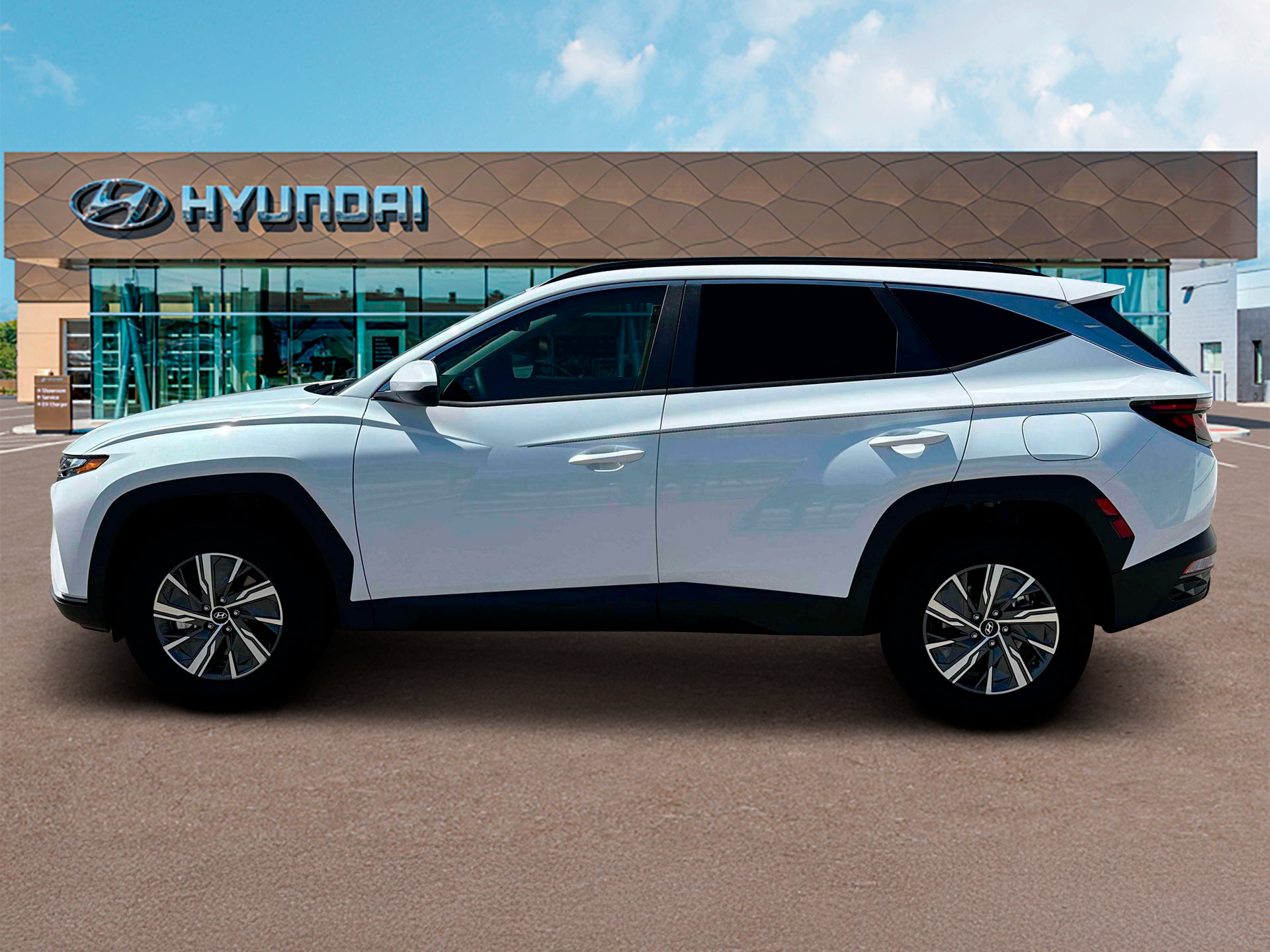 2024 Hyundai TUCSON HYBRID Blue