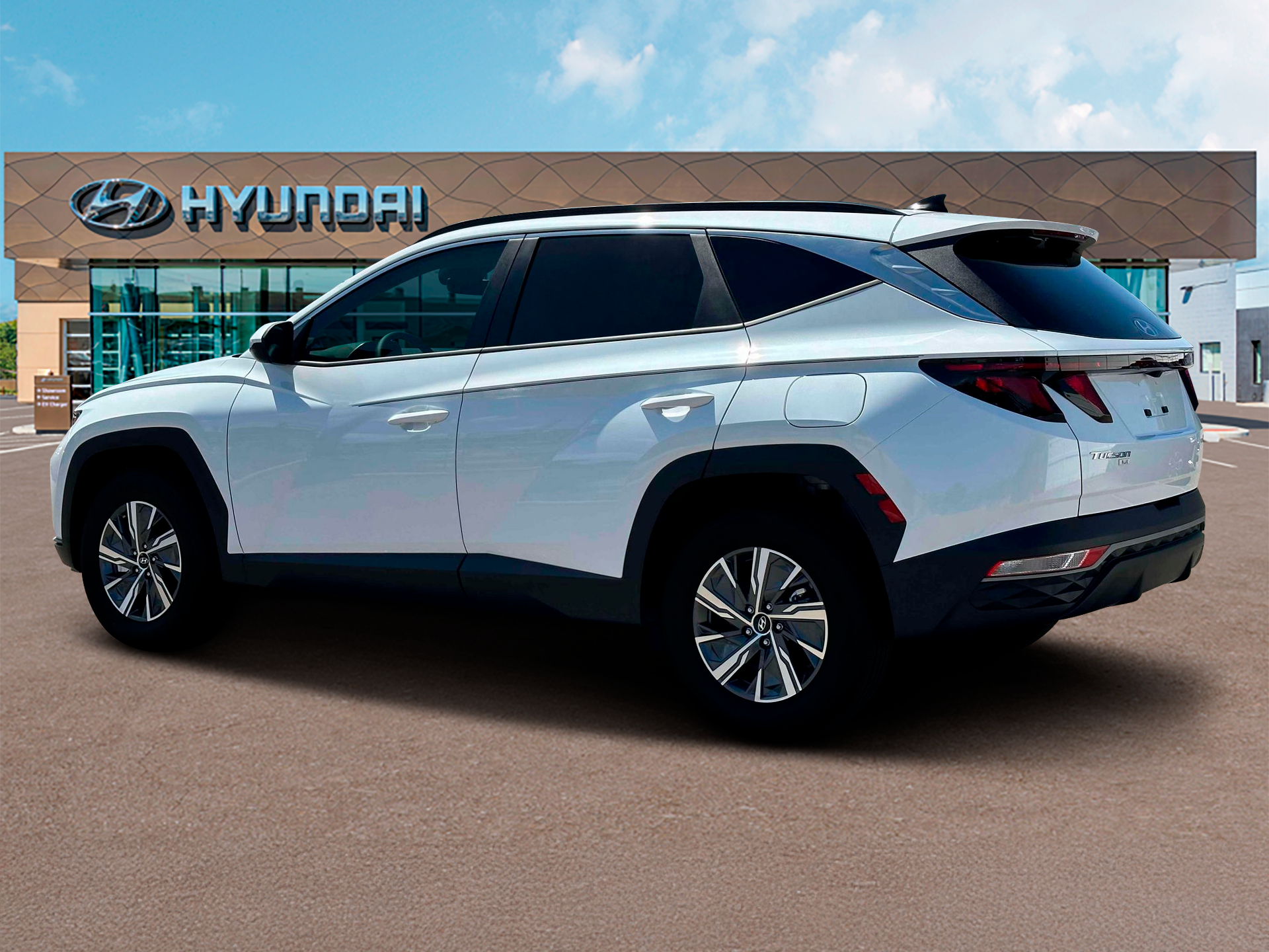 2024 Hyundai TUCSON HYBRID Blue