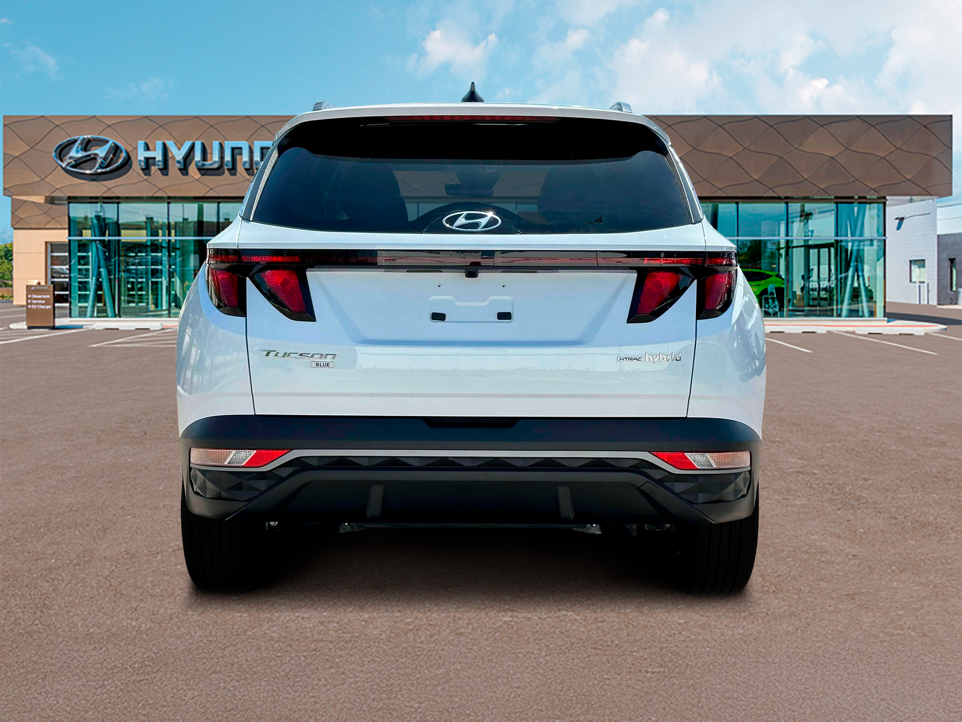 2024 Hyundai TUCSON HYBRID Blue