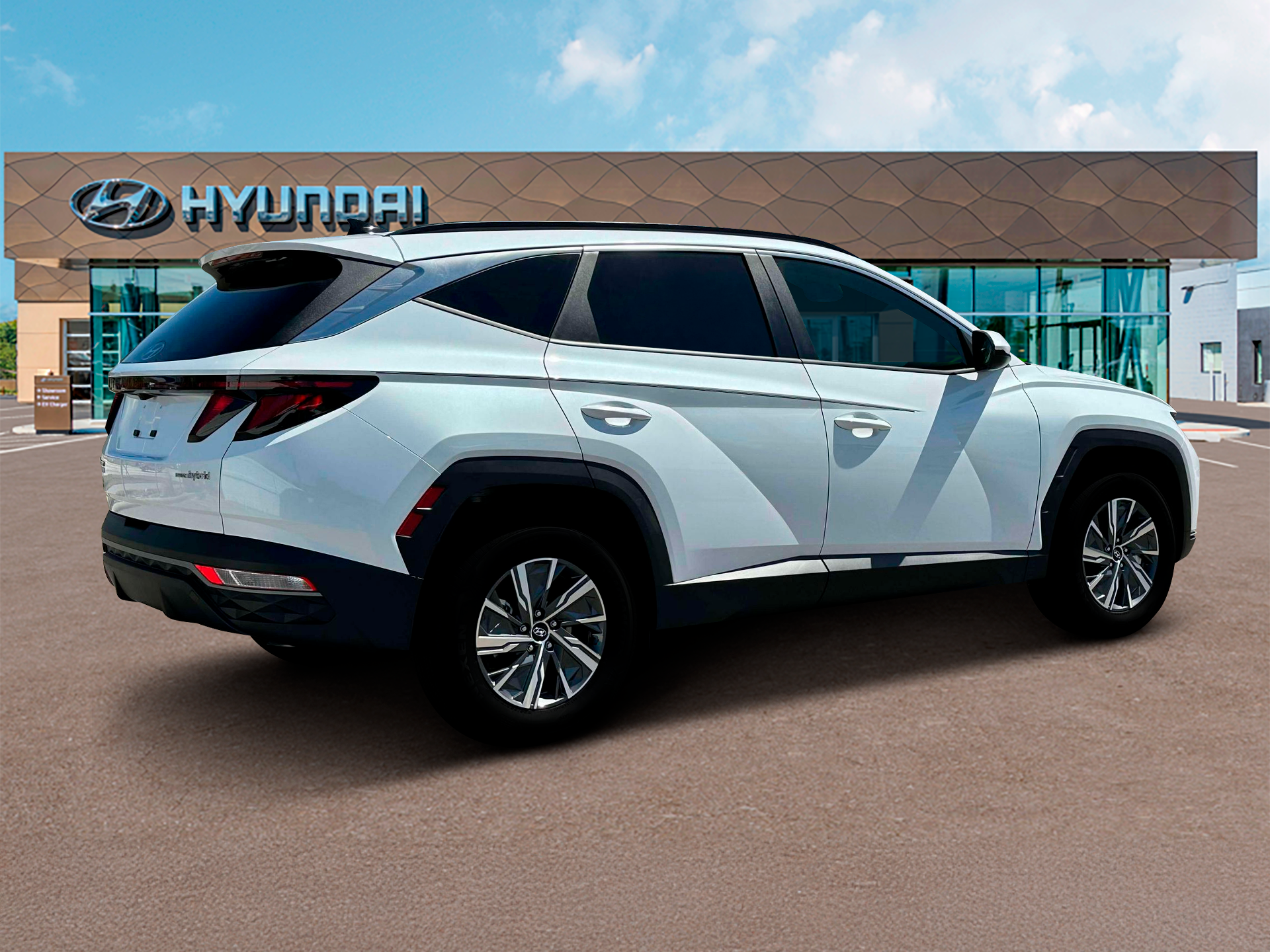 2024 Hyundai TUCSON HYBRID Blue