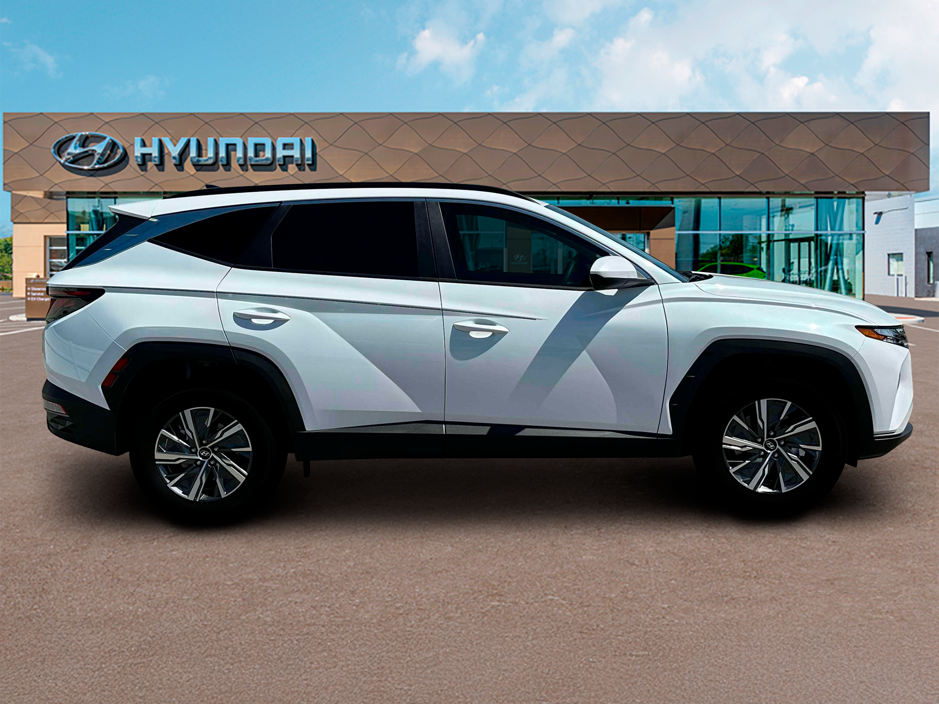 2024 Hyundai TUCSON HYBRID Blue