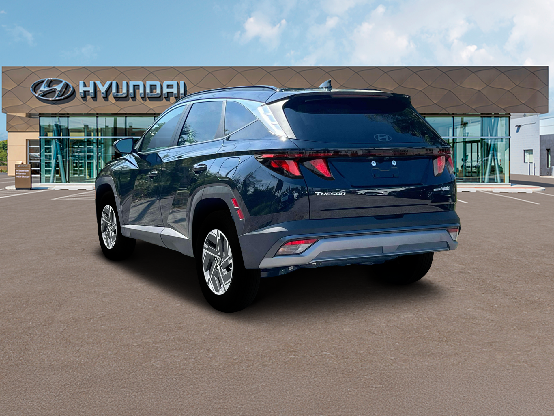 2025 Hyundai TUCSON HYBRID Blue