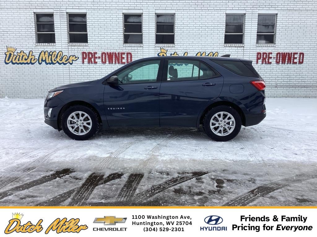 Used 2018 Chevrolet Equinox LS with VIN 3GNAXHEV5JL112744 for sale in Huntington, WV
