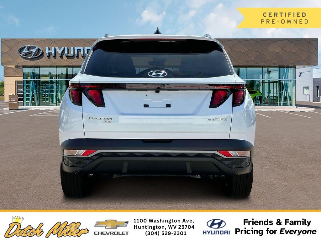 2024 Hyundai TUCSON HYBRID Blue
