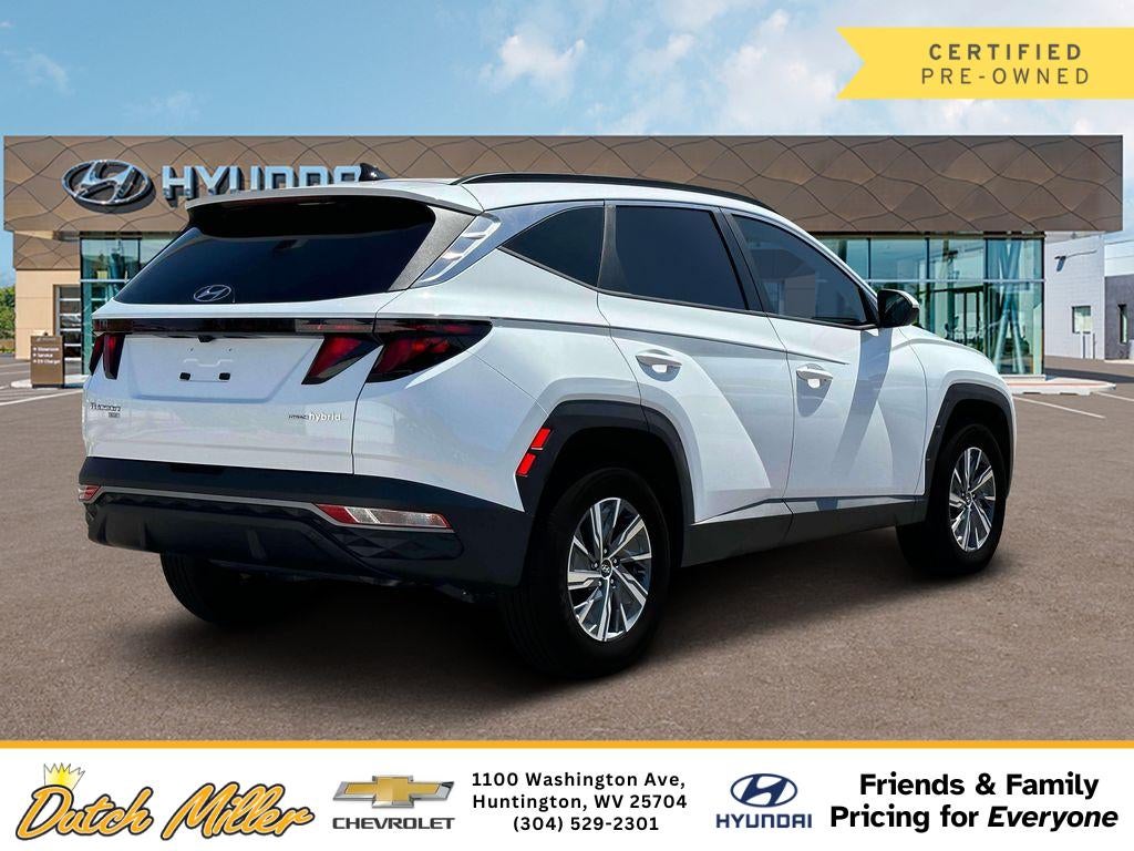 2024 Hyundai TUCSON HYBRID Blue